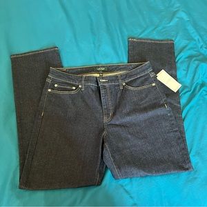 Ralph Lauren Modern Straight Curvy Dark Rinse Jeans